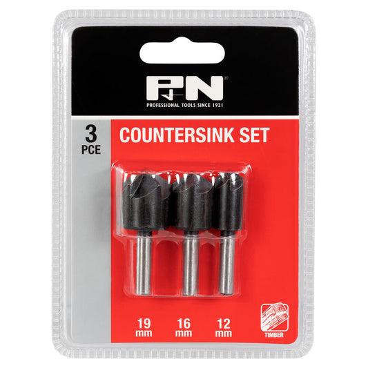 P&N Countersink Set- 12,16&19mm