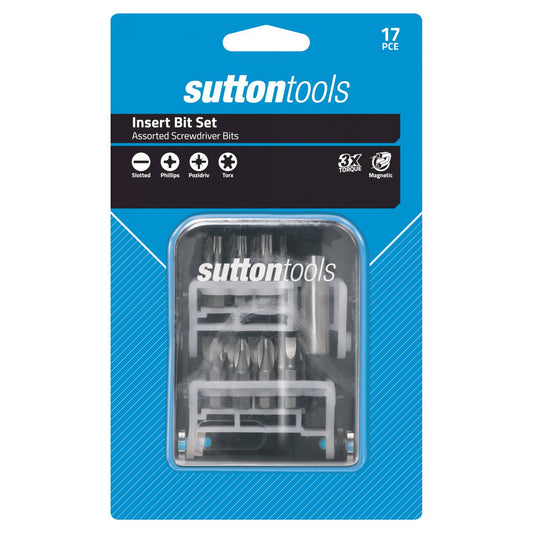 Sutton Assorted Driver Bit Set- 17PK