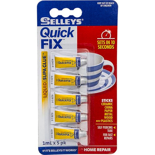 Selleys Quick Fix Supa Glue 5PK