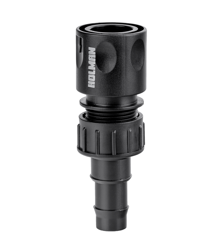 Holman 19mm Barb to 12mm Hose Connector