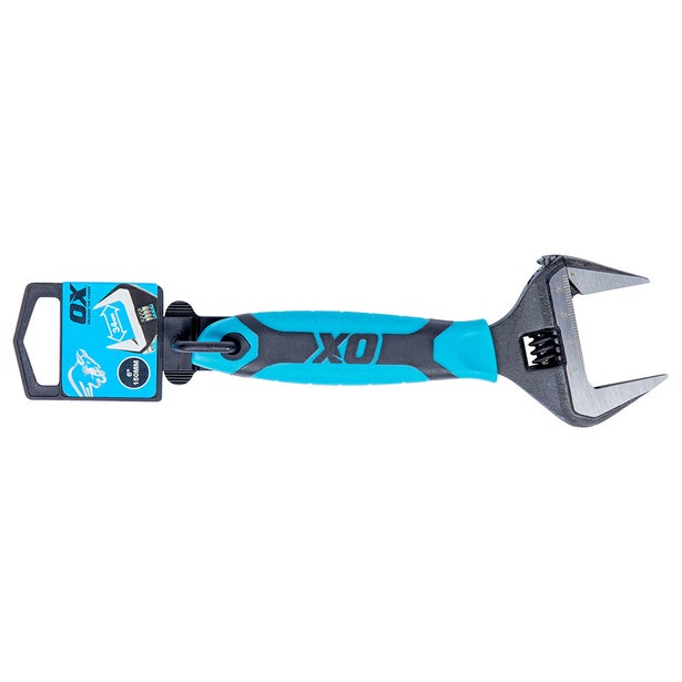 OX Ultra Wide Jaw Adjustable Wrench - 10"