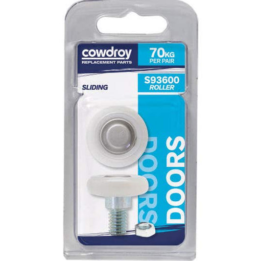 Cowdroy Convex Wheel & Nut 29mm2PK