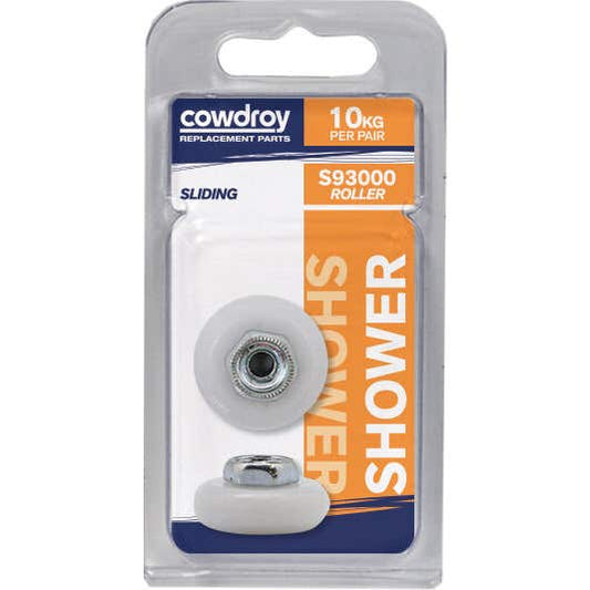 Cowdroy Convex Sliding Door Wheel 19mm 2PK