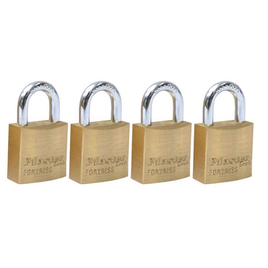 Master Lock Padlock Fortress 20mm 4Pk