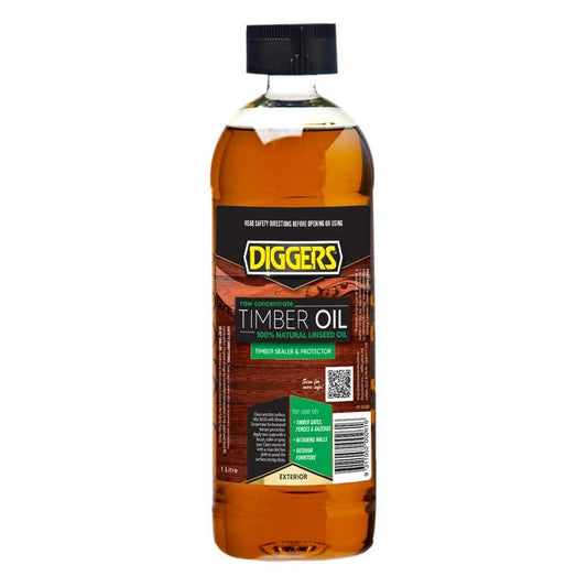 Diggers Raw Linseed Oil 1L