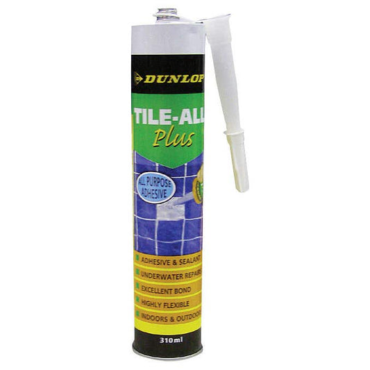 Dunlop Tile- All Plus Adhesive- 310ml