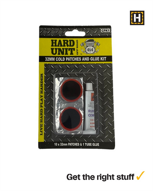 Hard Unit Col Patch Kit 32mm Glue 11Pce