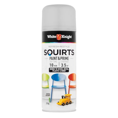 Squirts Spray Paint- Silver 310g