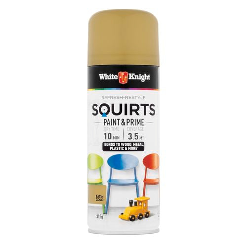 Squirts Spray Paint- Gold 310g