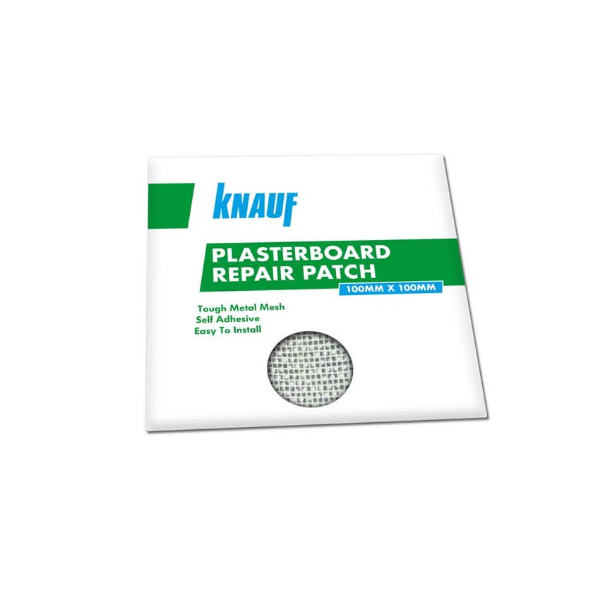 Knauf Plasterboard Repair Patch 100x100mm