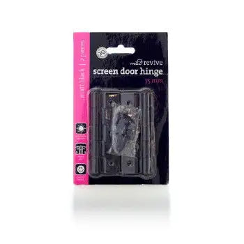 Hinge Door Screen Door 75x46x1.6 FP BLK CD2