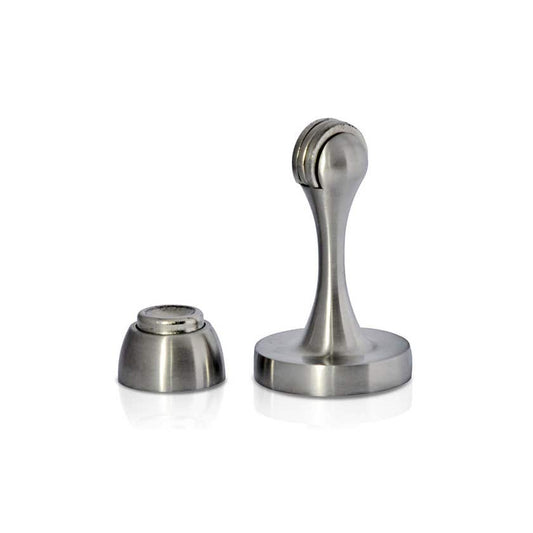 Trio Magnetic Doorstop Silva 75mm- Silver