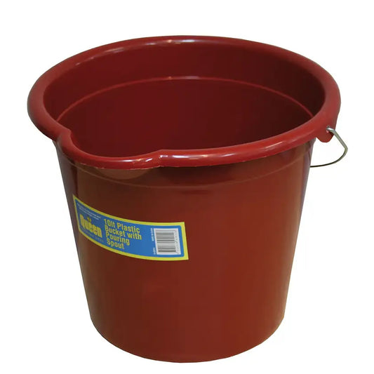 Queen Plastic Bucket w/ Spout 10L