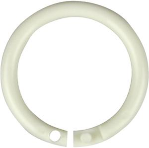 Curtain Ring Split- 10PK White