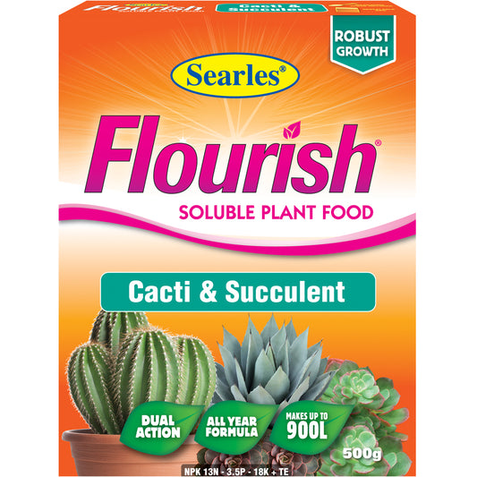 Searles Flourish Soluble Plant Food - Cacti & Succulent