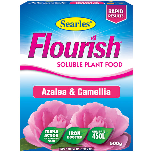 Searles Flourish Azalea, Camellia Soluble Plant Food 500g