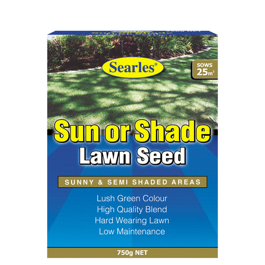 Searles Lawn Seed Sun or Shade 750g