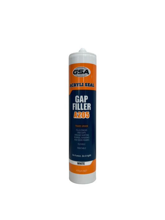 GSA Acrylic Gap Filler 450g- White 24BOX