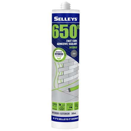 Selleys 650FC Hybrid Adhesive Sealant Grey