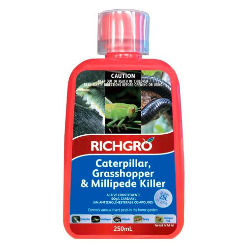 Richgro Caterpillar, Grasshopper & Millipede Killer 250ml