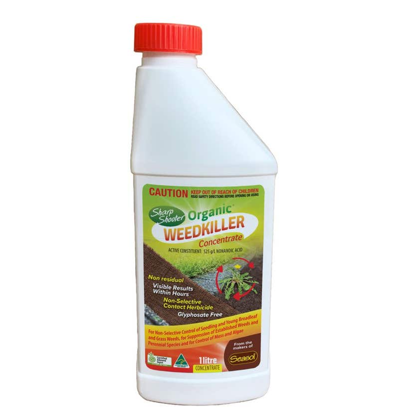 Sharp Shooter Organic Weedkiller Concentrate 1L