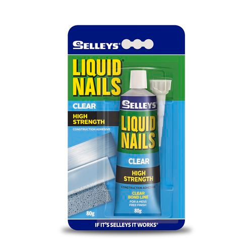 Selleys Liquid Nails Clear 80g