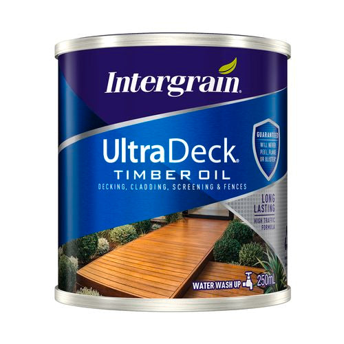 Intergrain UltraDeck Timber Oil- Spotted Gum 250ml