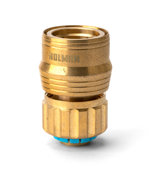 Holman 18mm Brass Hose Connector