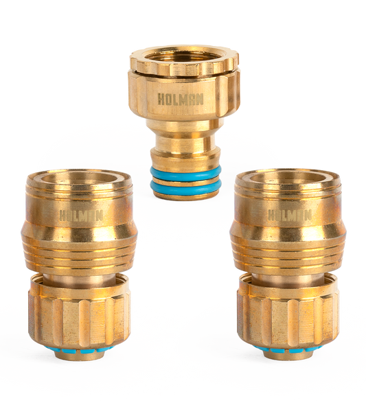 Holman 18mm Brass 3 Piece Set