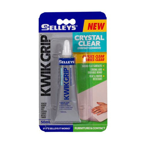 Selleys Kwik Grip Crystal Clear 50ml