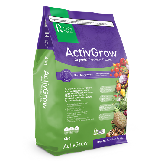 Rocky Point ActivGrow Organic Fertiliser 4kg