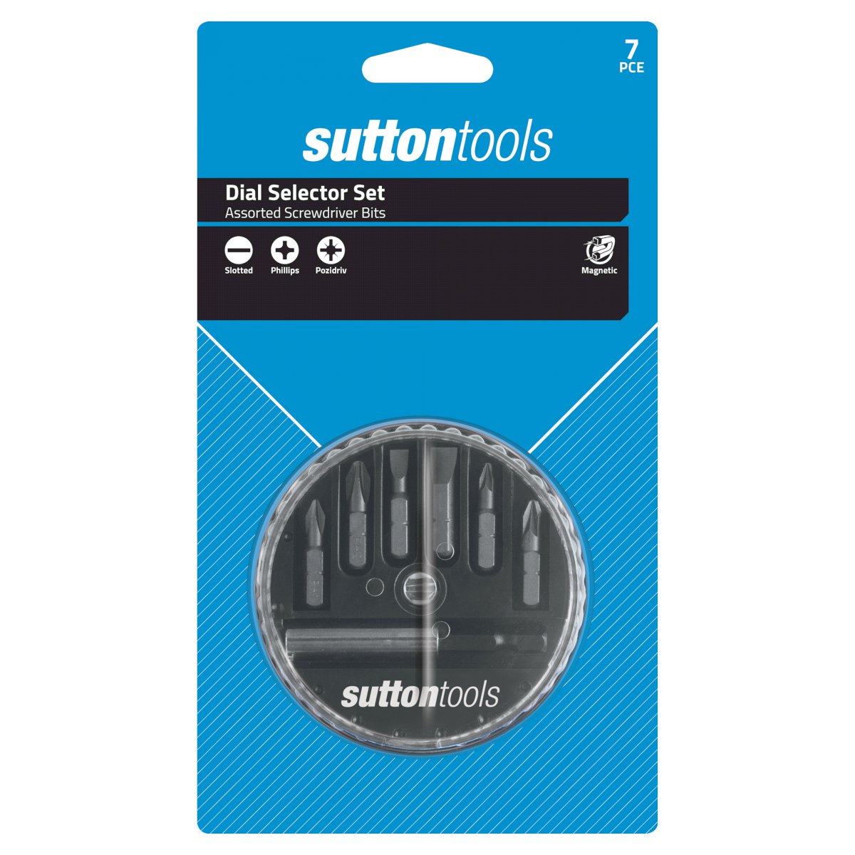 Sutton Assorted Driver Bit Set- 7PK