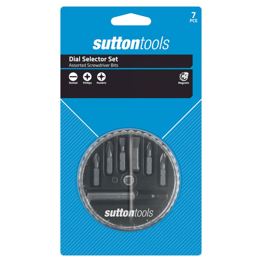 Sutton Assorted Driver Bit Set- 7PK