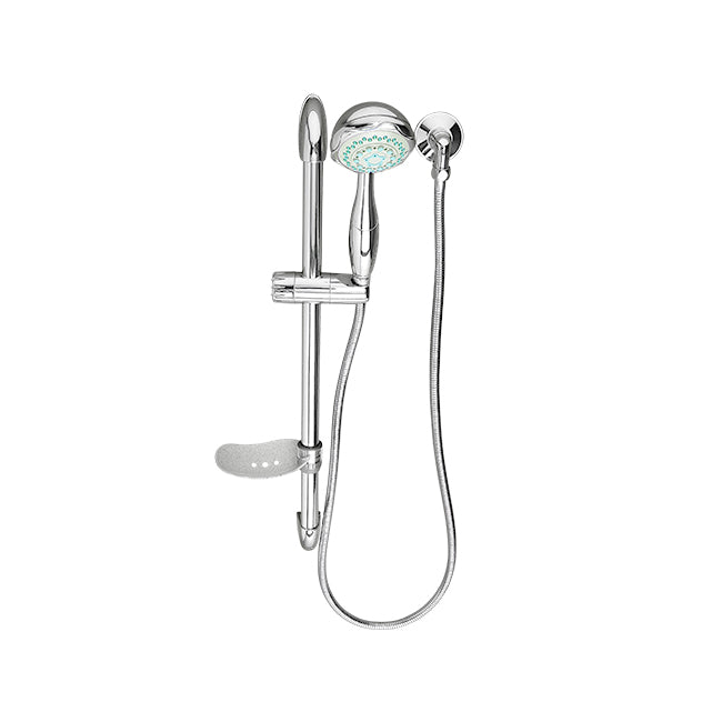 Renew Hand Shower w/ Rail & Soap Despenser- Chrome