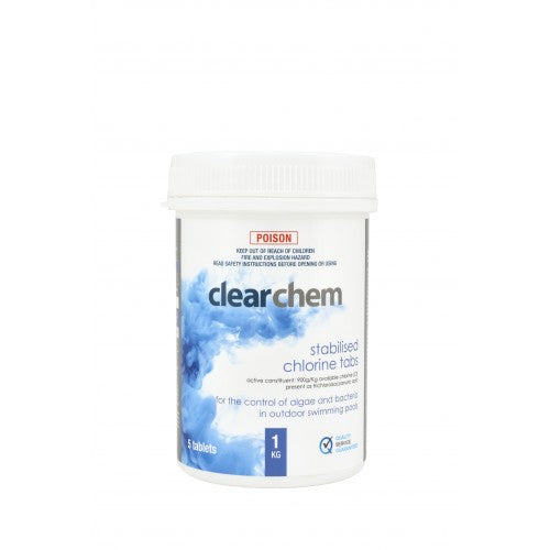 Clearchem Stabilised Chlorine Tablets 1kg