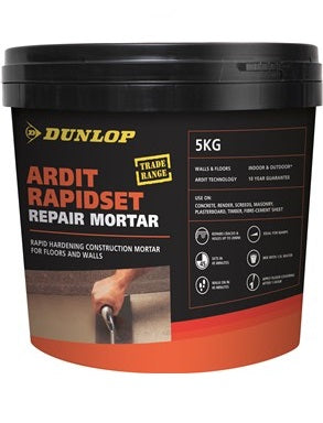 Dunlop Ardit Rapidset Mortar Repair 5KG