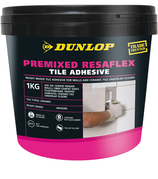 Dunlop Premixed Resaflex Adhesive 1KG