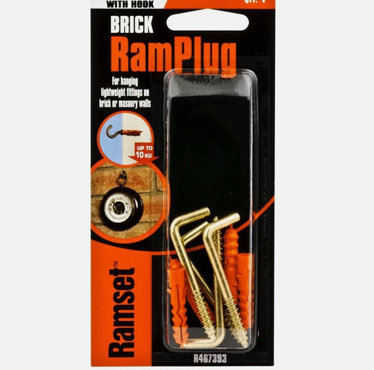 Ramset Ramplug Square 30mm Pk4