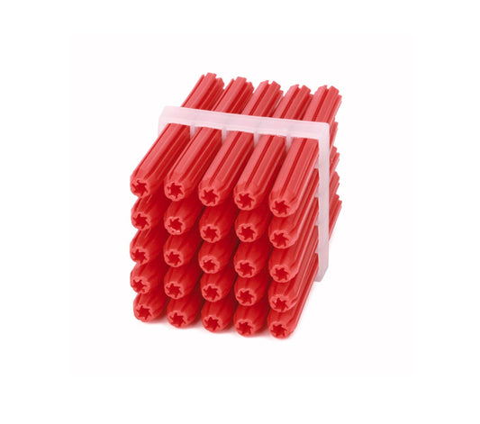 Ramset Wall Plug Red 6 x 50mm Pk25