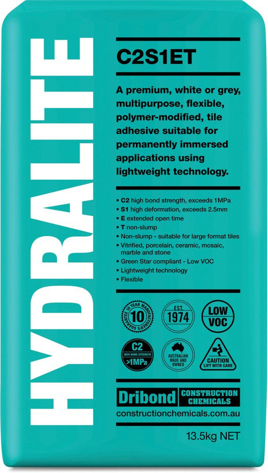 Dribond Hydralite Tile Adhesive 13.5kg