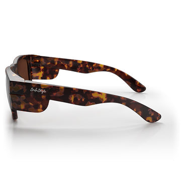 Safestyle Fusions Matte Tort Frame Brown Polarised Lens