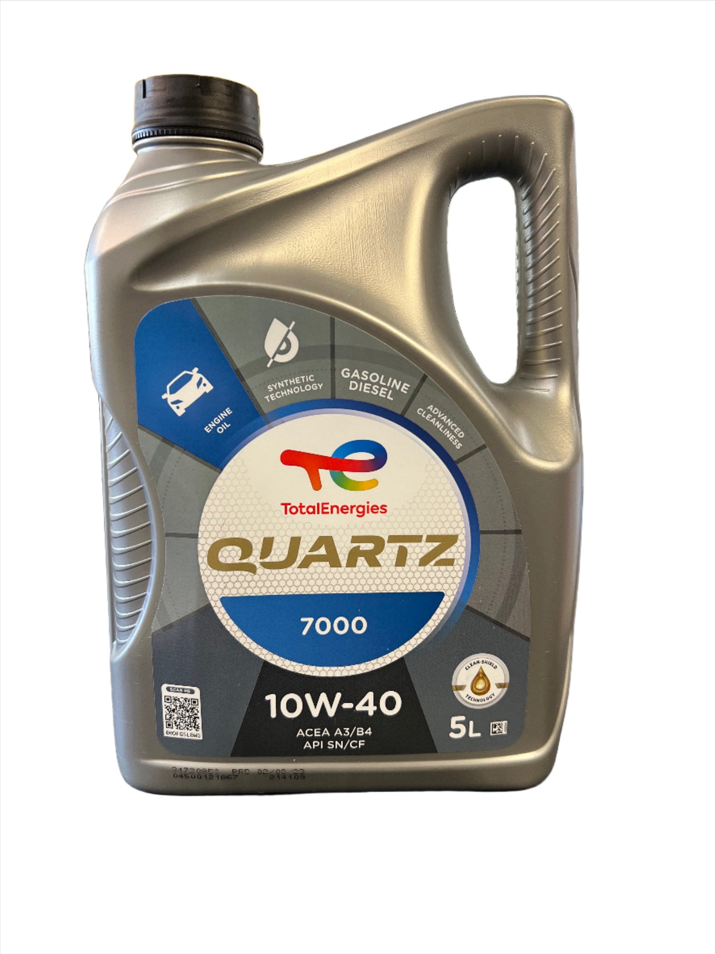 Total Quartz 7000 10w40 Semi Synthetic Engine oil