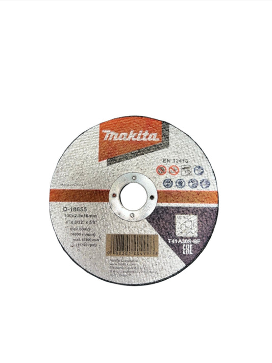 Makita Metal Cutting Disc 100 x 2.5 x 16mm