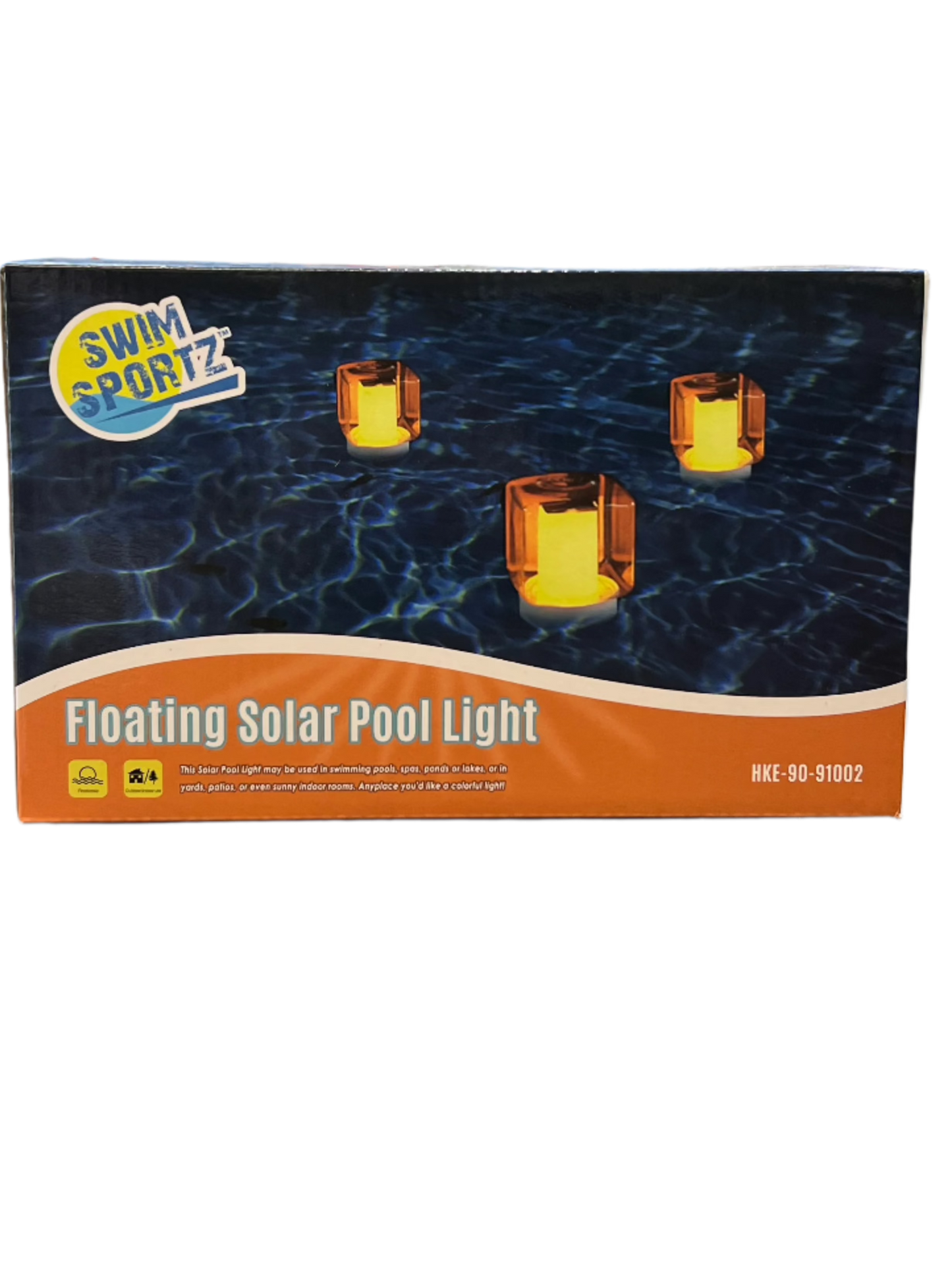 SwimSportz Floating Solar Pool Light