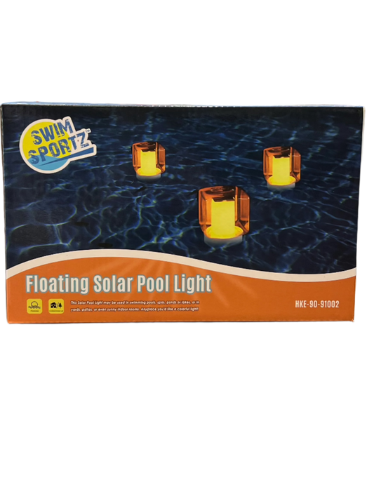 SwimSportz Floating Solar Pool Light