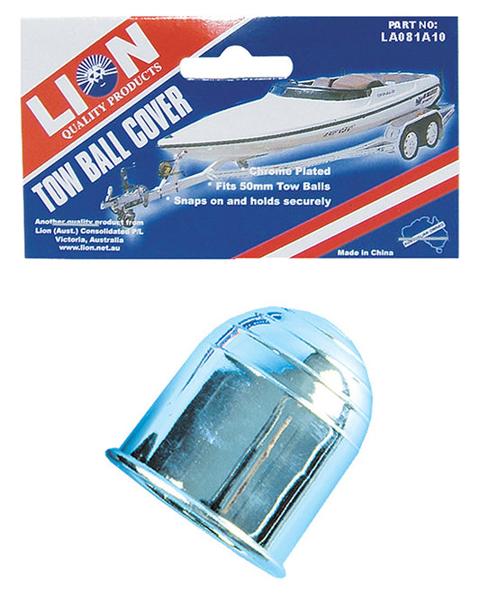 Lion Tow Ball Cover Chrome