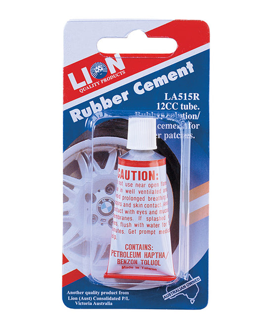 Lion Rubber Cement 12CC Tube