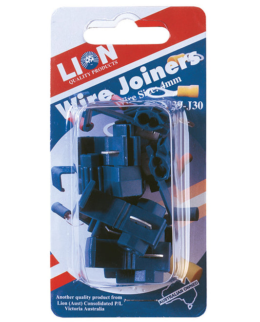 Lion Terminal Quick Joiner Blue 3 - 4mm Wire