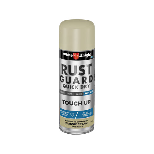 RustGuard Touch Up Spray Paint- Classic Cream 300g