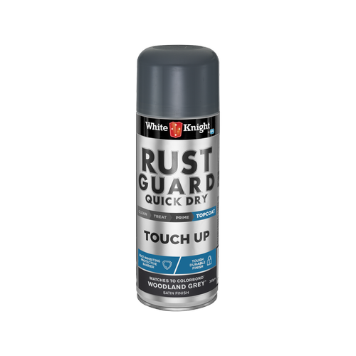 RustGuard Touch Up Spray Paint- Woodland Grey 300g